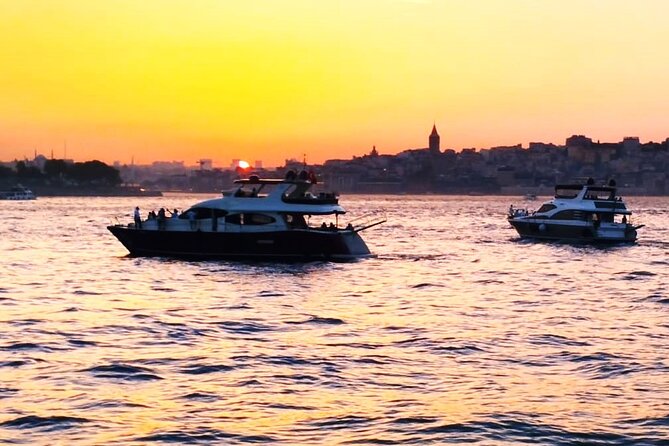 Guided Bosphorus Sunset Cruise on Luxurious Yacht - Small Group Cruise - Meeting Point and Arrival Time