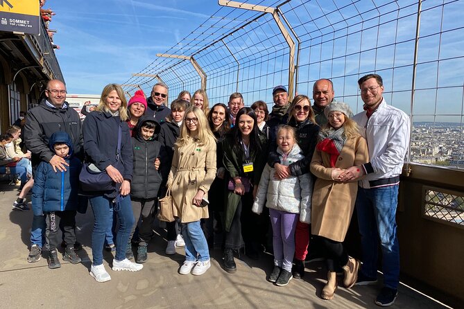 Guided Eiffel Tower Climbing Tour With Summit Option - Meeting Point and Pickup