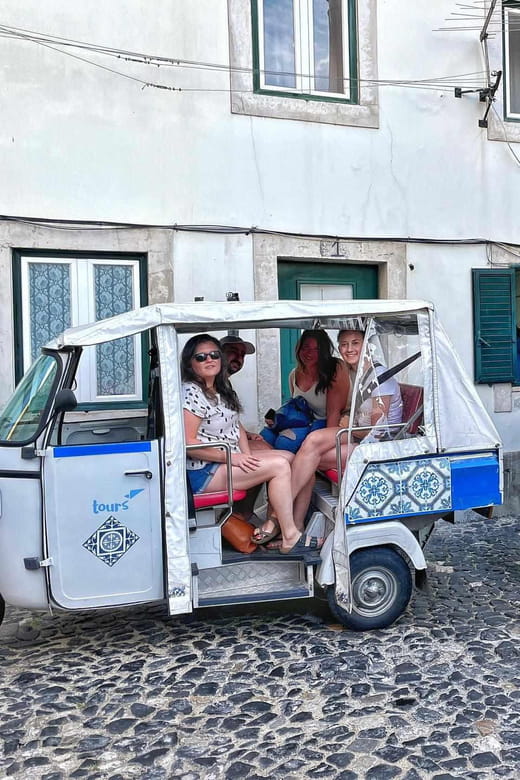 Guided Electric Piaggio Tuk-Tuk Tour of Historic Lisbon - Exploring Lisbon from a different angle