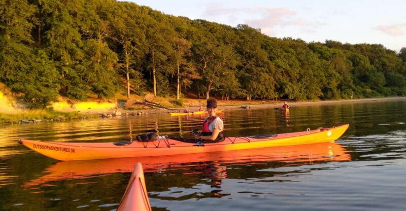 Guided kayaking on Roskilde Fjord: Private tour - The Peaceful Start at Vigen Beach Park