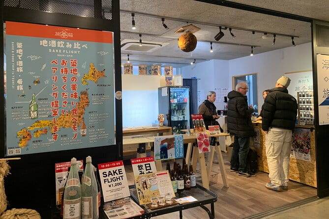 Guided Sake Tasting in Tsukiji - Pairing Sake With Authentic Cuisine
