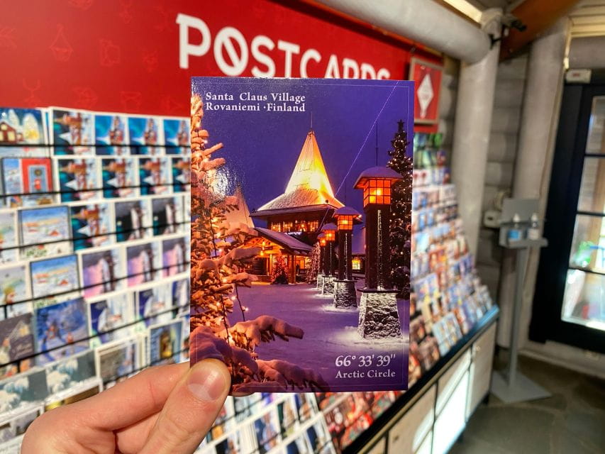 Guided Tour in Santa Claus Village With Hotel Pick up - Send Unique Postcards