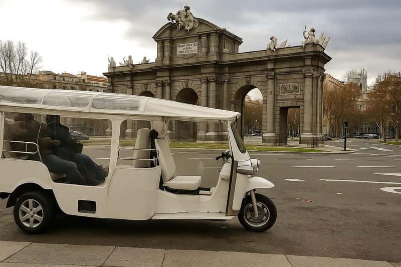 Guided Tour in Tuk Tuk around Madrid - Frequently Asked Questions