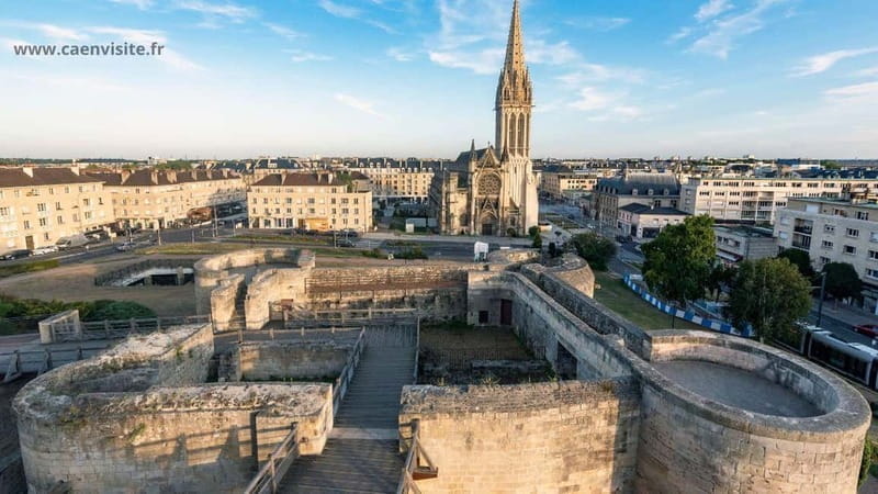 Guided tour of Caen Castle - Entering the Heart of Normandys Fortress