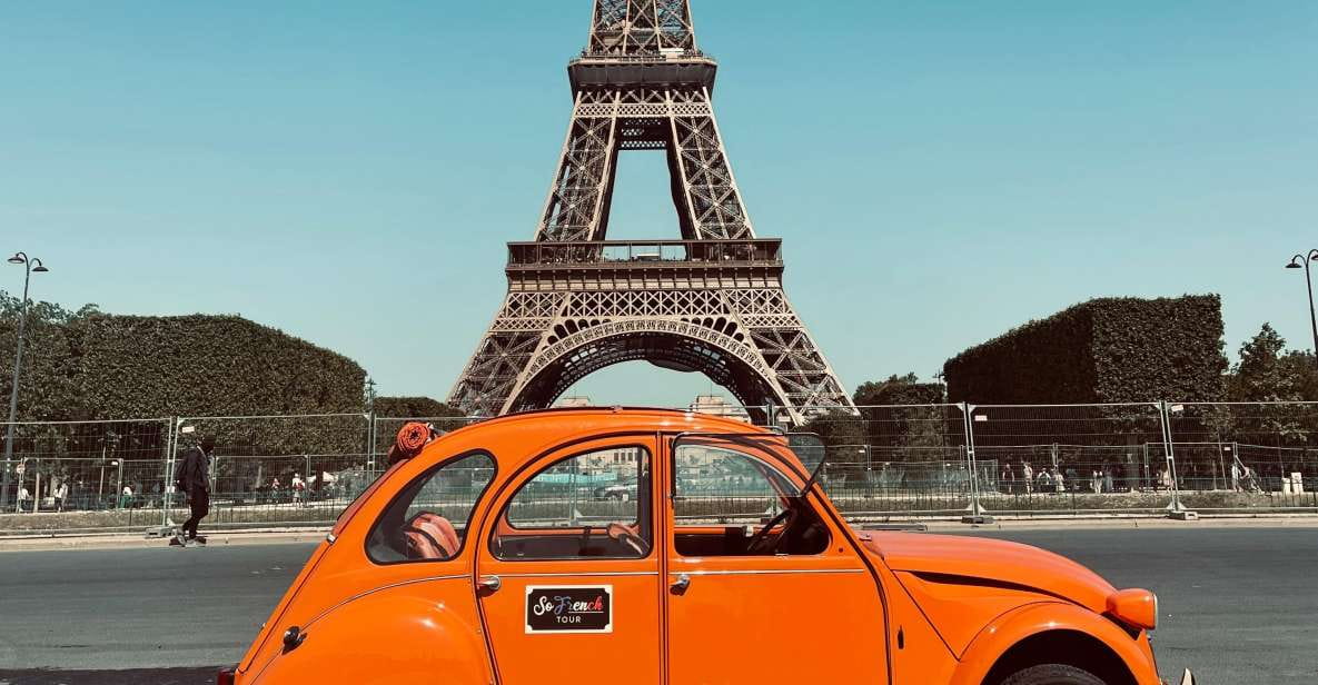 Guided Tour of Paris in Citroën 2CV - Exclusive Luxury Streets