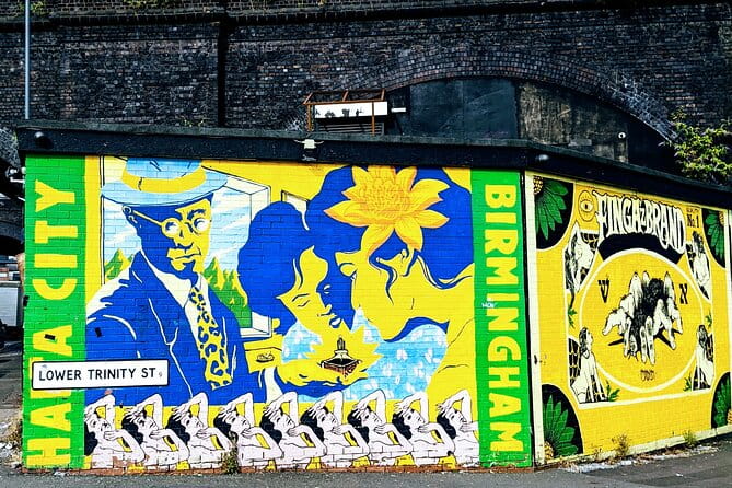 Guided Tour of Street Art in Birmingham - The Custard Factory: Creative Hub and Street Art Venue