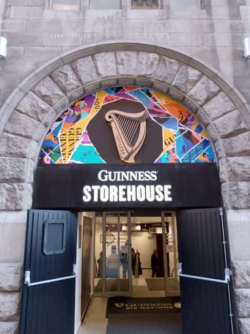 Guinness Tour, follow in the footsteps of legend with a visit to the Guinness Storehouse. - Key points / Takeaways
