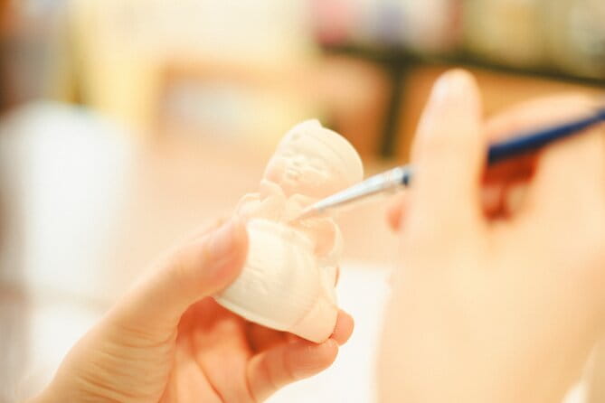 Hakata Doll Colorful Painting Shared Activity - The Colorful Painting Activity