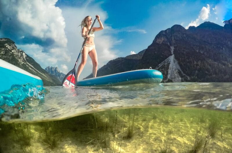 Half Day Stand-up Paddle Boarding (SUP) trip on Lake Predil - An In-Depth Look at the Lake Predil Paddleboarding Experience