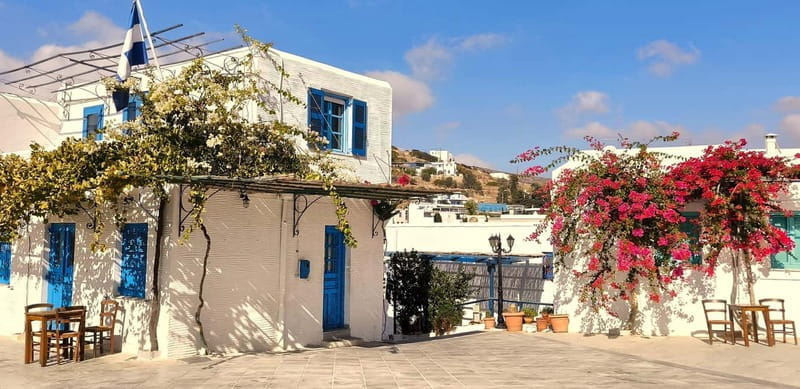 Half day tour: Lefkes & Sunset Paroikia - Ending the Day Back in Naoussa