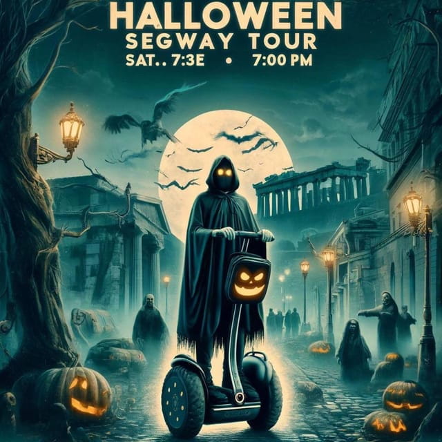 Halloween Segway Night Tour in Athens - Exploring Athens in a Whole New Light: The Halloween Segway Night Tour
