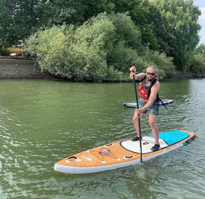 Hampton Court to Richmond Paddleboarding Expedition - The Downstream Adventure: Through Towns and Nature