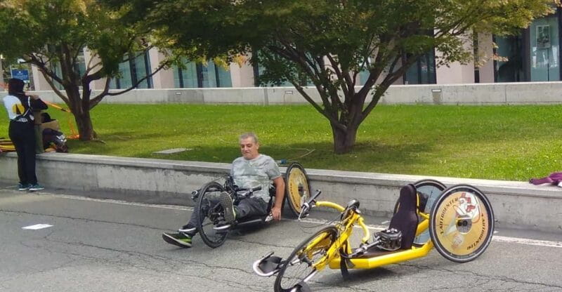 HANDBIKES TOURS - Challenging Path: Mountain Air and Unpaved Roads