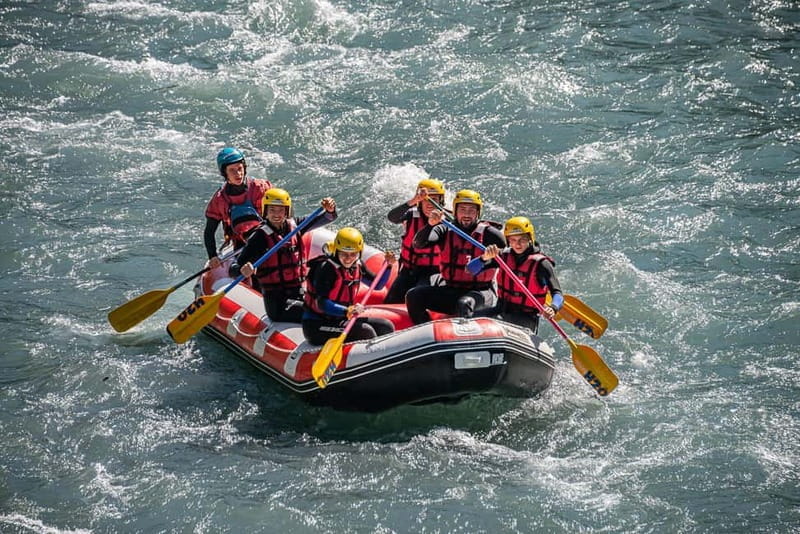 Haute-Savoie: discovery rafting trip and aperitif - The End of the Ride and the Aperitif