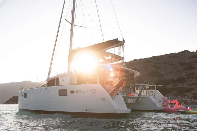 Heraklion Luxury Catamaran to Dia Chef Dinner, Bar & Sunset - Key Points & Takeaways