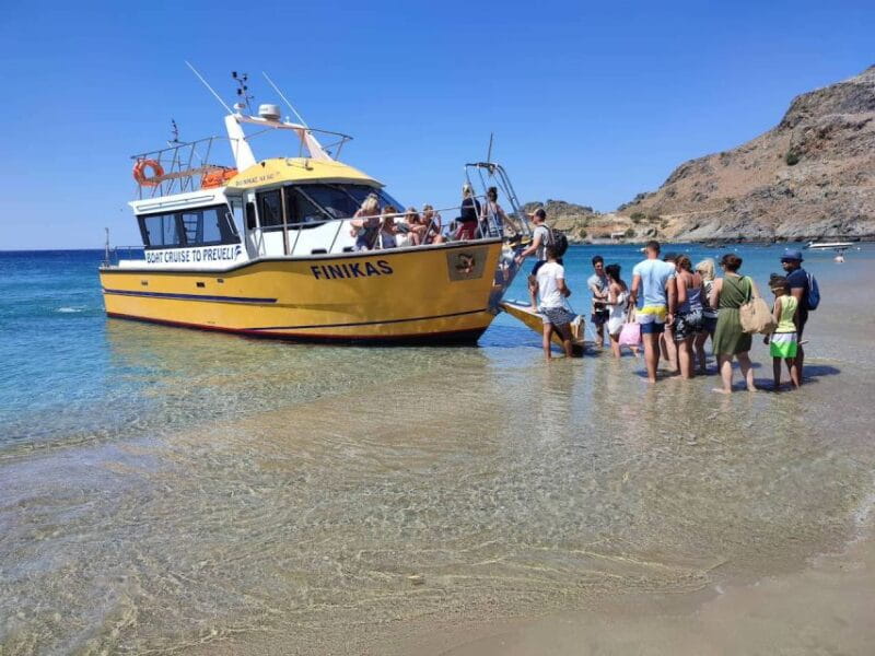 Heraklion: Preveli Palm Beach Boat Trip & Rethymno Town Tour - Practical Tips for Making the Most of This Tour