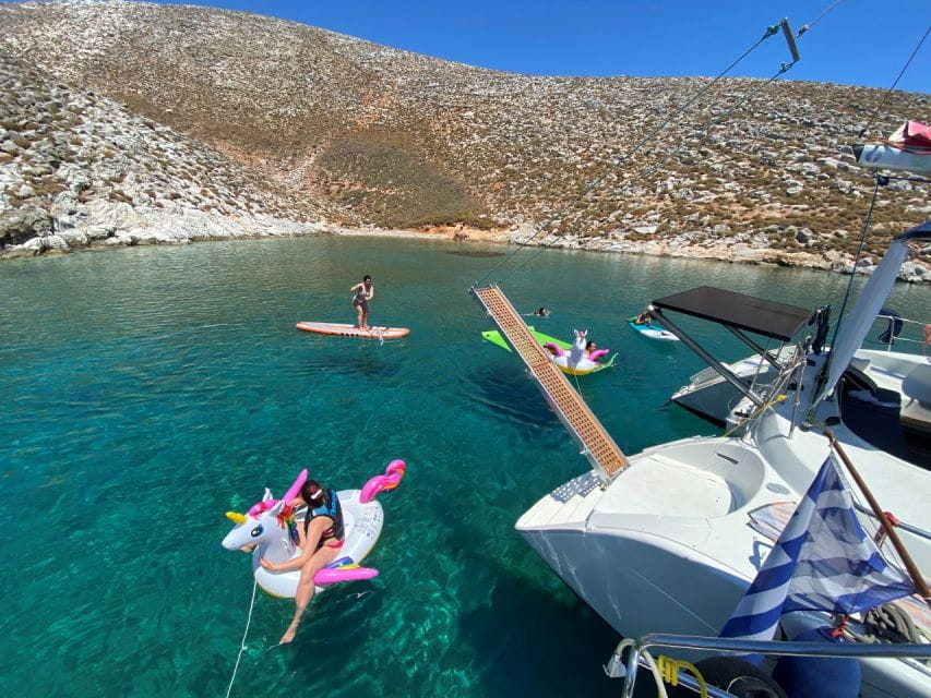 Heraklion Private Catamaran Cruise to Dia - Key Points