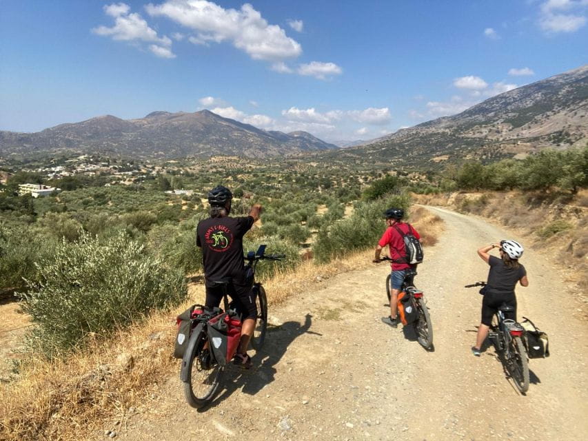 Heraklion: Wine Tasting E-Bike Tour - Route Details