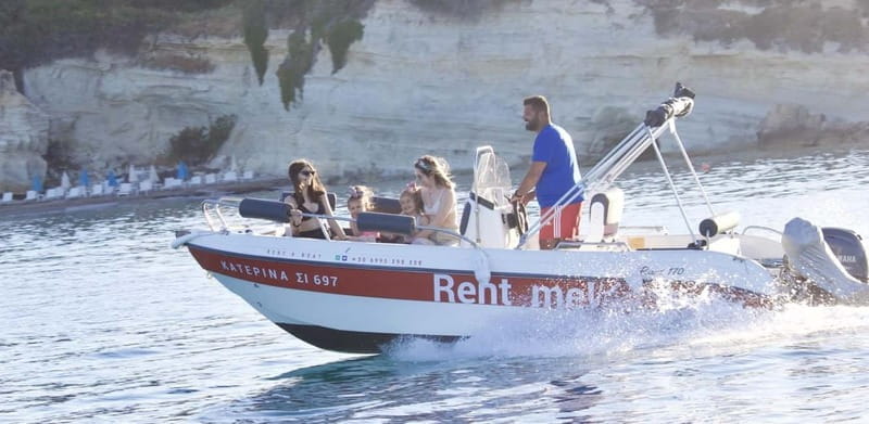 Hersonissos: Rent a Boat - No License Needed - Who Will Love This Experience?