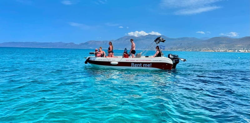 Hersonissos: Rent a Boat - No License Needed - Price and Logistics: Is It Good Value?