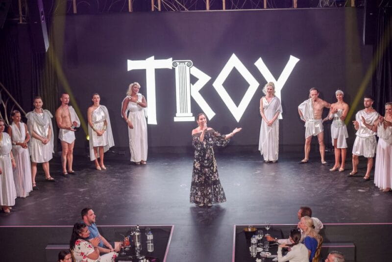 Hersonissos: Troy Dinner-Show Theatre Experience Tickets - What to Expect at Each Stage of the Show