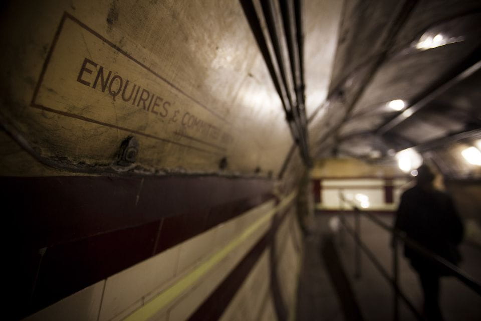 Hidden Tube Tour - Down Street: Churchills Secret Station - Journey Through Time