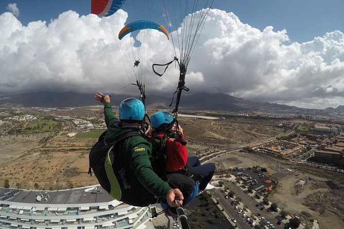 High Performance Paragliding Tandem Flight in Tenerife South - Panoramic Views of Tenerife