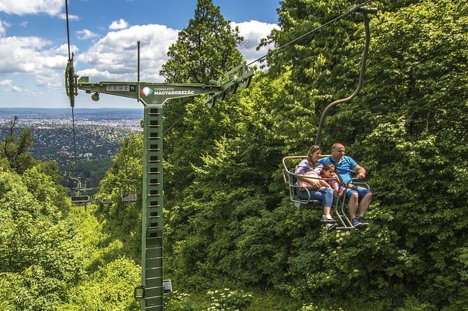 Hiking + Chairlift ride + viewpoints in Budapest - Tündér-szikla: The Fairy’s Rock