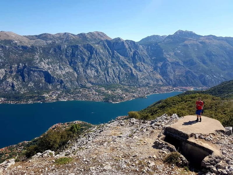 Hiking Vrmac peninsula with panoramic view on Kotor bay - The Fortress of Vrmac: A Glimpse Into the Past