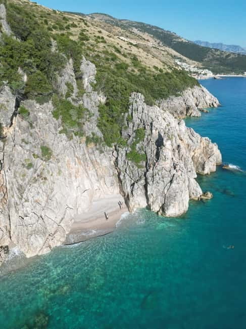 Himare: Pirates Cave Boat Tour:Lets swim to the caves - Starting at Himare’s Mini Dock