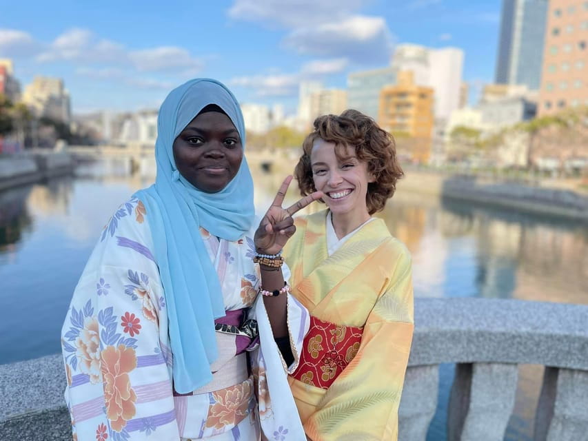 Hiroshima, Dressing Kimono and Strolling Around the Town - Booking and Payment Details