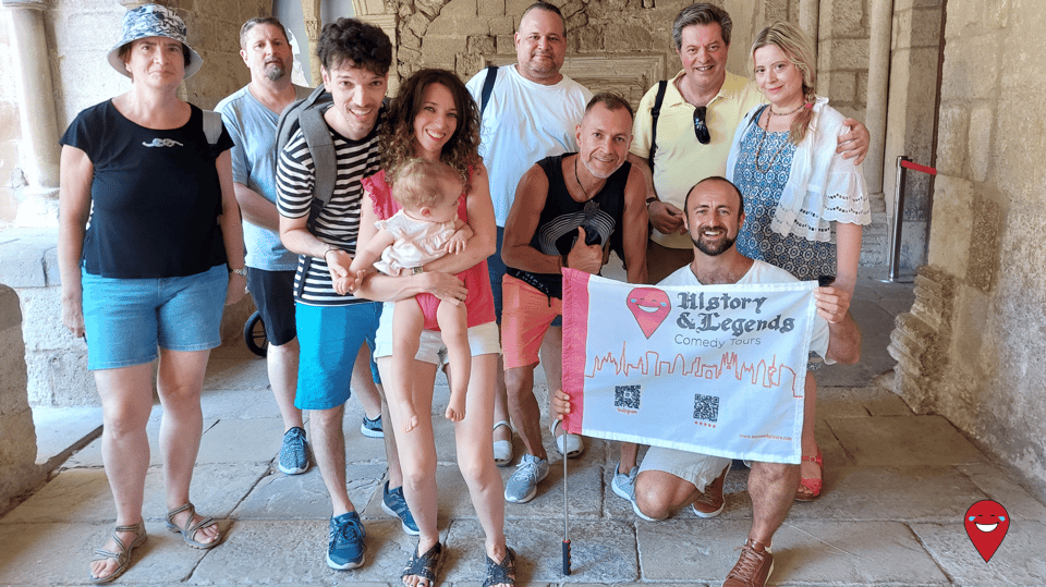 History & Legends Comedy Tour: Sant Cugat - Unique Tour Content