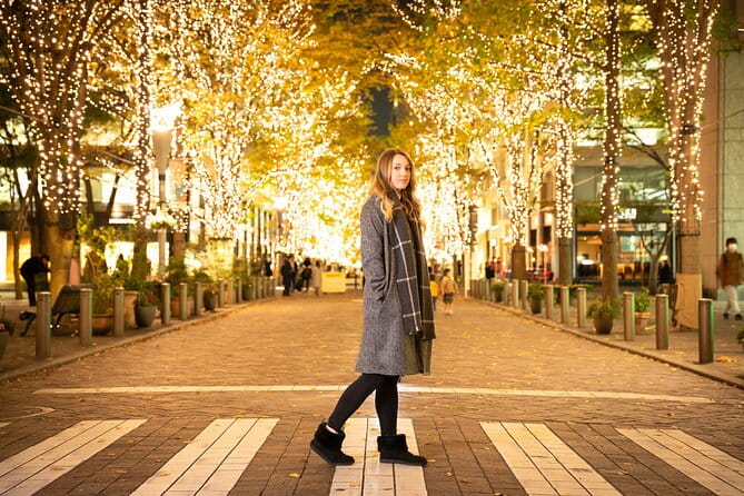 Holiday Lights Walk Tour Hibiya Midtown Tokyo Station Marunouchi - Inclusions and Exclusions