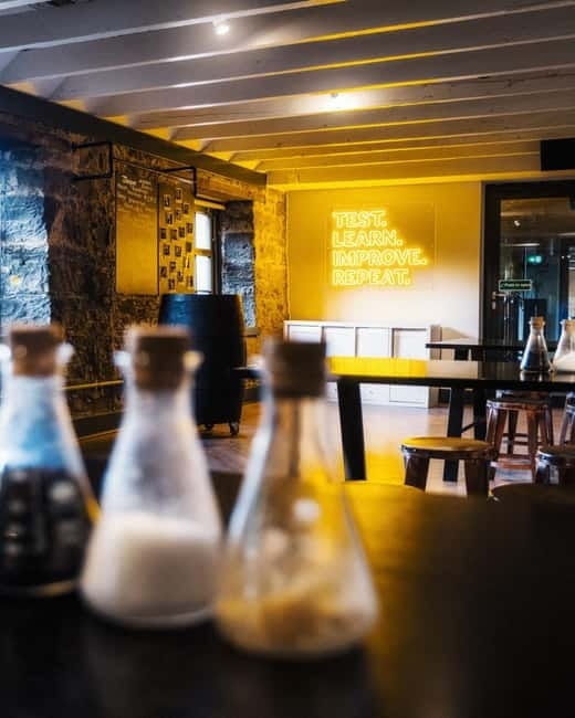 Holyrood Distillery Gin Tasting Experience - Key points / Takeaways