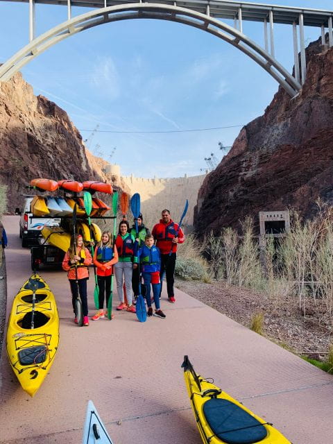 Hoover Dam Kayak Tour & Hike - Shuttle From Las Vegas - Kayaking and Caving Experiences