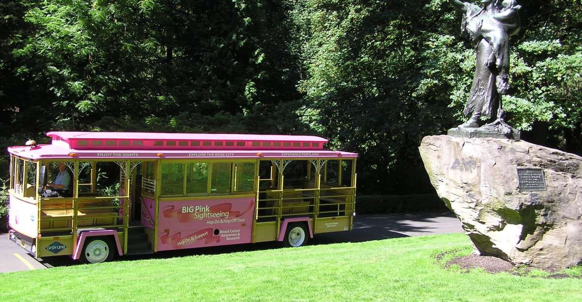 Hop-On Hop-Off Gray Line Pink Trolley Tour - 1 Day Ticket - Key Points