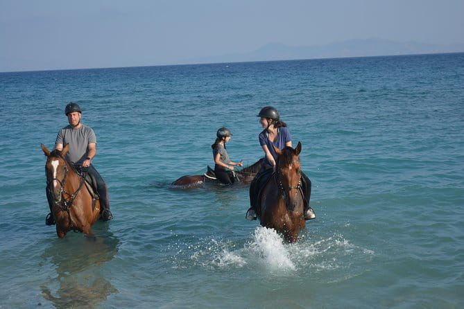 Horse riding on the Beach, Rhodes - Detailed Review of the Horseback Ride in Rhodes