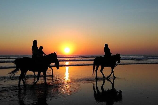 Horseback Riding in the sunset of Famara Beach, Lanzarote, Spain - Key Points
