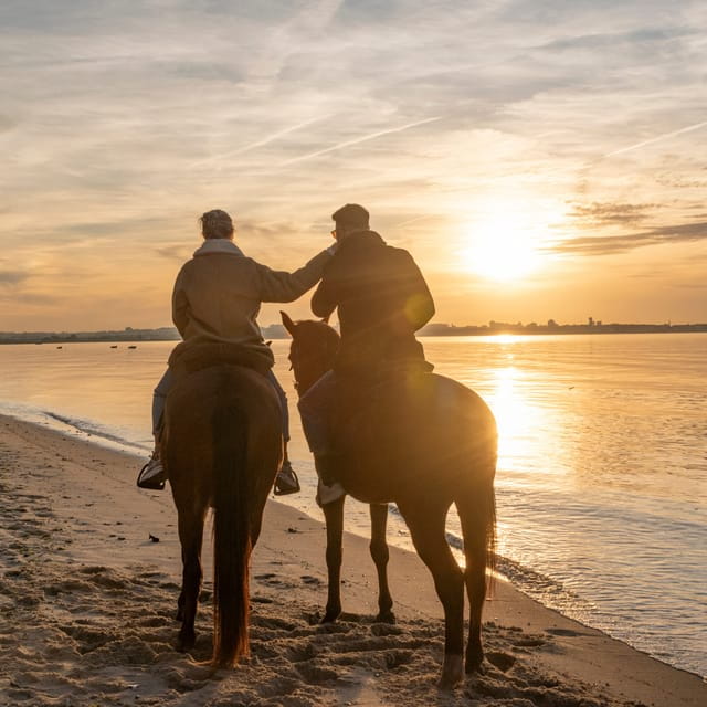 Horseback Riding On The Beach At Sunset - Authentic, Friendly Atmosphere and Unique Details