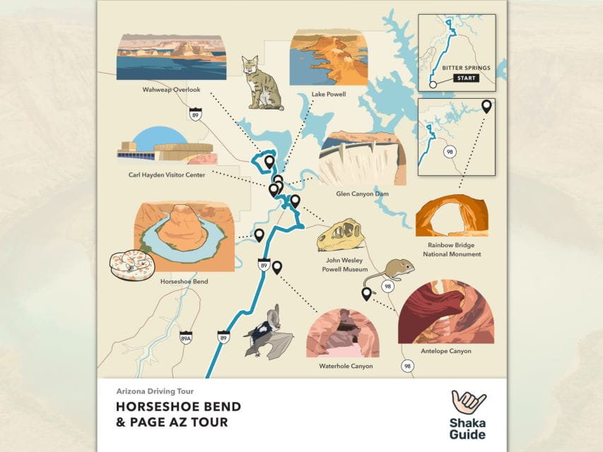 Horseshoe Bend and Page Arizona: Self-Guided Audio Tour - Key Points