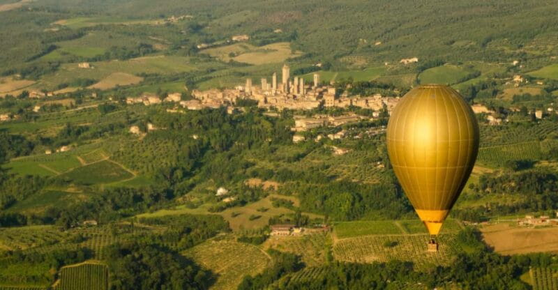 Hot Air Balloon Flights near San Gimignano - Key Points / Takeaways