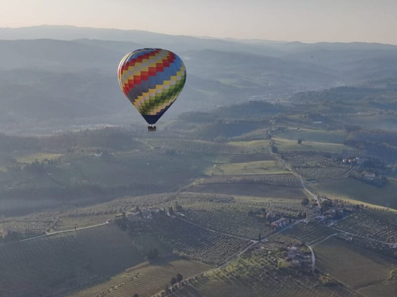 Hot Air Balloon, Pienza, Montalcino, Val D'orcia - Soaring Over Tuscany’s Landmarks