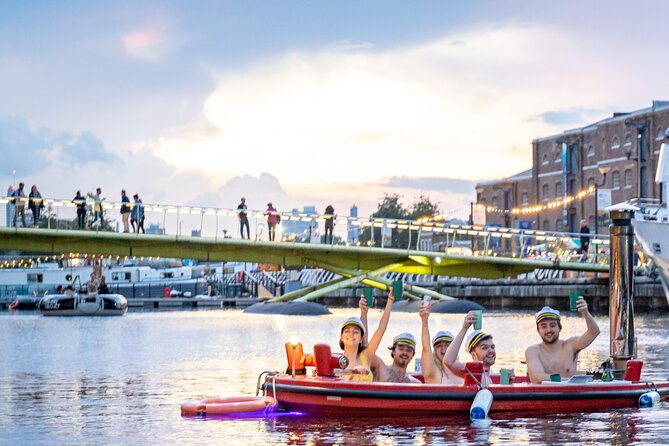 Hot Tub Boat Tour in London - Londons Most Unique Tour - Relaxing Hot Tub Cruise