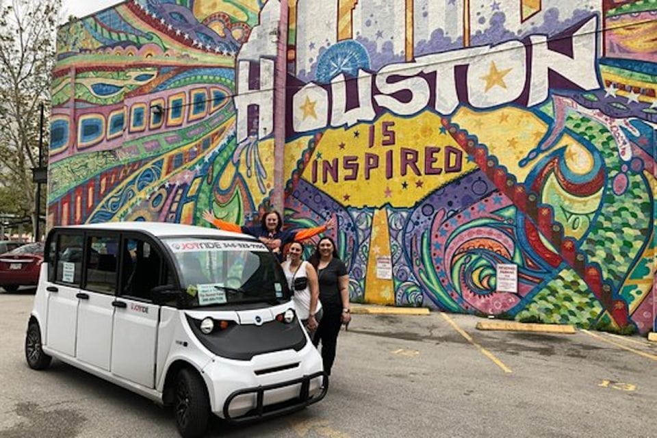 Houston: Mural Tour by Electric Cart - Highlights of the Experience