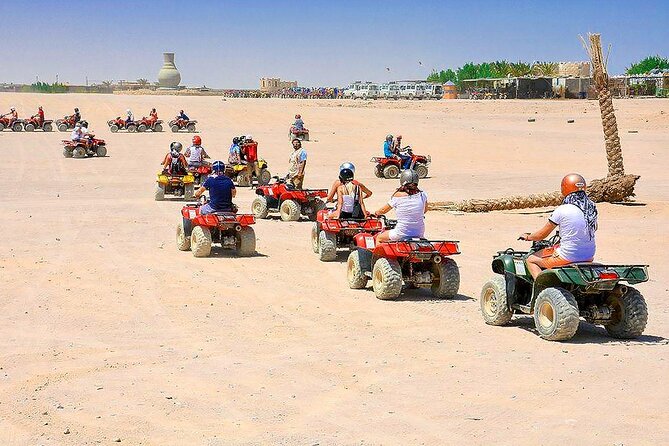 Hurghada Desert Safari Experience, ATV Quad, Camel Ride & Dinner - Bedouin Camel Ride