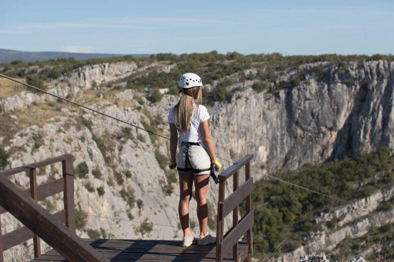 ibenik : Zipline ibenik - ikola Canyon - What to Expect from the Equipment and Safety Measures