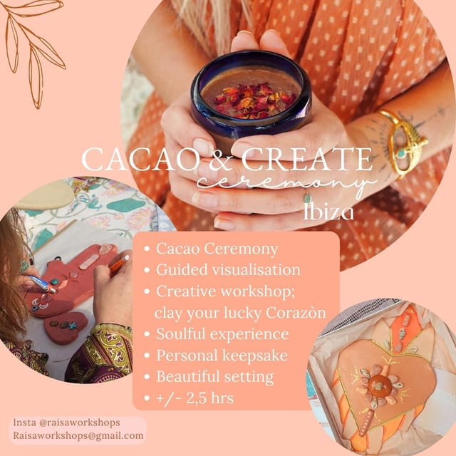 IBIZA: CACAO+CREATE - Creative workshop & Cacao ceremony - Key Points and Takeaways