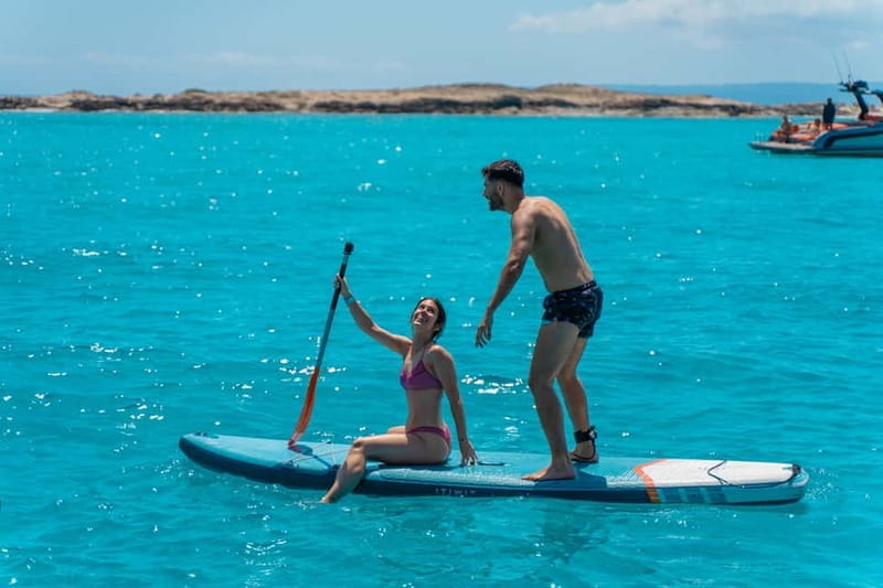 Ibiza: Formentera Boat Cruise with Paddle, Snorkel & Lunch - Time on Formentera and Free Exploration