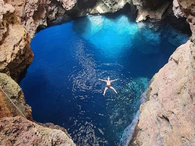 IBIZA La Cenote Ibizenca (Cueva de la luz) - The Magic of Bathing in the Light Cave
