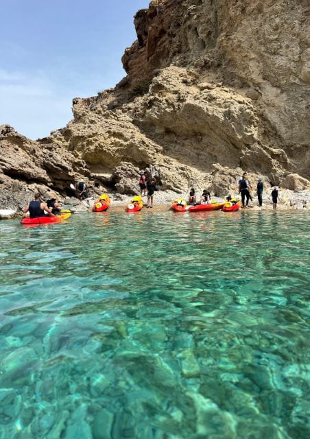 Ibiza: Sea Cave Tour With Guided Kayaking and Snorkeling - Participant Information